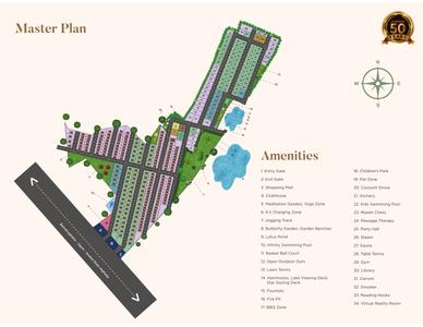 Project Image of 1850.0 - 2350.0 Sq.ft 3.5 BHK Duplex for buy in Chandrakantha Adiithya By The Beautiful Lake