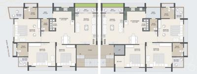 Project Image of 0.0 - 2187.0 Sq.ft 3 BHK Apartment for buy in B M Divyakunj Parisar