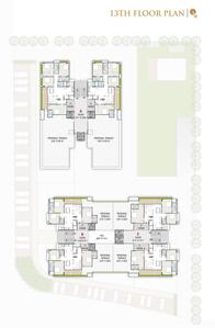 Project Image of 1489 Sq.ft 3.5 BHK Apartment / Flat for sale in Kudasan for Rs. 13500000