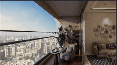 Project Image of 696.75 - 1315.79 Sq.ft 2 BHK Apartment for buy in Raymond The Address By GS Tower 3