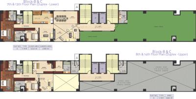 Project Image of 2400.0 - 8425.0 Sq.ft 3 BHK Apartment for buy in Ideal Exotica