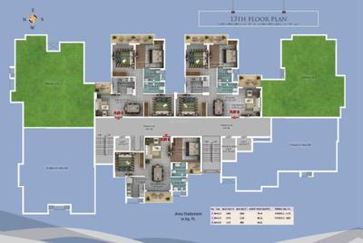 Project Image of 1155.0 - 1665.0 Sq.ft 2 BHK Apartment for buy in Hritam Ram Rupa Height