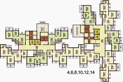 Project Image of 1095 Sq.ft 2 BHK Apartment / Flat for sale in Taloja for Rs. 7200000