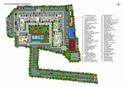 Project Image of 0.0 - 2370.0 Sq.ft 4 BHK Apartment for buy in Casagrand Cloud 9