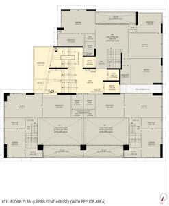 Project Image of 2538.56 - 5954.38 Sq.ft 4 BHK Penthouse for buy in Aaryan Aayam