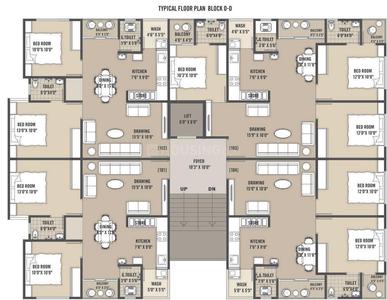 Project Image of 927.0 - 1935.0 Sq.ft 2 BHK Apartment for buy in Devyug Shanti Pujya Homes