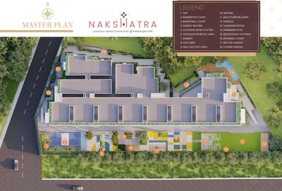 Project Image of 1070.0 - 1860.0 Sq.ft 2 BHK Apartment for buy in Fortune Nakshatra