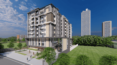 Project Image of 798.0 - 937.0 Sq.ft 2 BHK Apartment for buy in Mahanagar Shakuntala Ramlakhan Tower