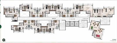 Project Image of 349.0 - 437.0 Sq.ft 1 BHK Apartment for buy in Gami Tiara