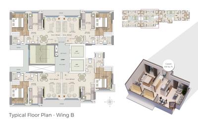 Project Image of 877 Sq.ft 2 BHK Apartment / Flat for sale in Andheri East for Rs. 17300000