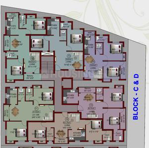 Project Image of 714.0 - 1071.0 Sq.ft 2 BHK Apartment for buy in Naaghappa Sapphire