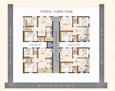 Project Image of 0.0 - 1050.0 Sq.ft 2 BHK Apartment for buy in Tripura Manor