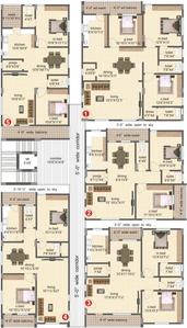Project Image of 1150.0 - 1530.0 Sq.ft 2 BHK Apartment for buy in Hanuma Neeladri Heights