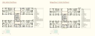 Project Image of 3438.0 - 3613.0 Sq.ft 3 BHK Apartment for buy in Udyatt