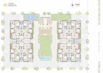 Project Image of 0.0 - 2862.0 Sq.ft 3 BHK Apartment for buy in Aarambh Regal
