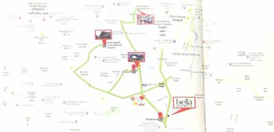 Unnati Bella Homes Villa Images for locationPlan 1