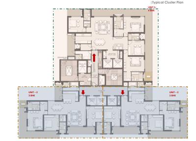 Project Image of 2920.0 - 3930.0 Sq.ft 3 BHK Apartment for buy in Landmark Skyvue