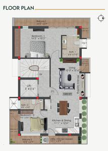 Project Image of 0.0 - 1200.0 Sq.ft 2 BHK Apartment for buy in Harmony Aikya
