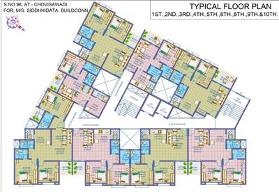Project Image of 472.0 - 922.0 Sq.ft 1 BHK Apartment for buy in Siddhhidata Residency