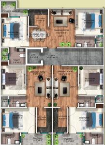 Project Image of 0.0 - 950.0 Sq.ft 2 BHK Builder Floor for buy in JMD Sanskriti Homes