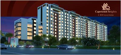 Project Image of 0.0 - 664.99 Sq.ft 2 BHK Apartment for buy in Capetown Heights