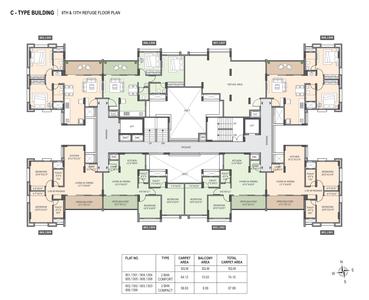 Project Image of 731.0 - 798.0 Sq.ft 2 BHK Apartment for buy in Achalare Spring Gardens Phase III