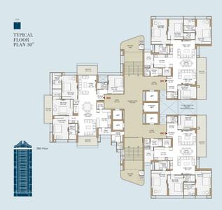 Project Image of 4700 Sq.ft 4 BHK Apartment / Flat for sale in Thaltej for Rs. 43000000