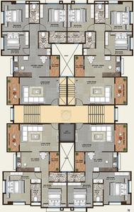 Project Image of 1265 Sq.ft 3 BHK Apartment / Flat for sale in Sadguru Nagar for Rs. 7300000