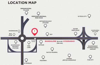 Project Image of 0.0 - 1647.0 Sq.ft Residential Plot Plot for buy in Pavani Trinity