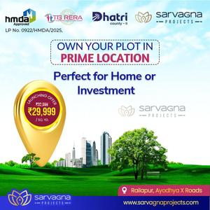 Project Image of 1350.0 - 1989.0 Sq.ft Residential Plot Plot for buy in Dhatri County 2