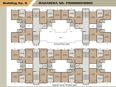 Project Image of 0.0 - 407.0 Sq.ft 1 BHK Apartment for buy in Ghodela Homes Building No 6 Phase 1
