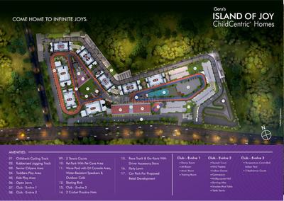 Project Image of 596.54 - 1509.21 Sq.ft 1 BHK Duplex for buy in Gera Island of Joy Project A