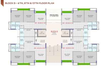 Project Image of 561.34 - 581.9 Sq.ft 2 BHK Apartment for buy in Patel Pehel Homes