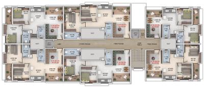 Project Image of 635.07 - 769.94 Sq.ft 2 BHK Apartment for buy in Durva Shivkunj