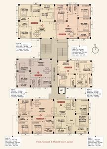 Project Image of 989.0 - 1358.0 Sq.ft 2 BHK Apartment for buy in Manokamana Pearl Homes