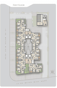 Project Image of 0.0 - 1122.0 Sq.ft 3 BHK Apartment for buy in VR Luxuria