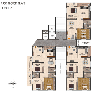Project Image of 1025.0 - 1900.0 Sq.ft 2 BHK Apartment for buy in Teja Fortune Heights