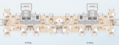 Project Image of 1047.87 - 1115.0 Sq.ft 3 BHK Apartment for buy in Harasiddh Manasarovar