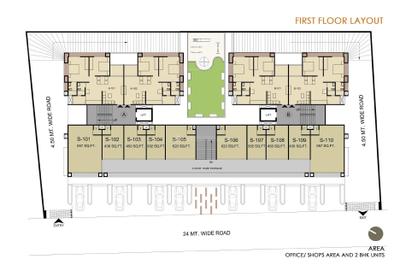 Project Image of 0.0 - 1242.0 Sq.ft 2 BHK Apartment for buy in Sarovar Enclave