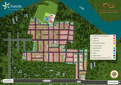 Project Image of 550.0 - 934.0 Sq.ft 1 BHK Apartment for buy in Amarprakash Suncity