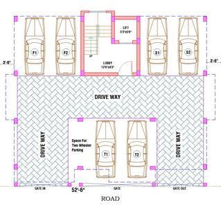Project Image of 0.0 - 1036.0 Sq.ft 2 BHK Apartment for buy in Sri Sai Kavitha