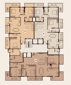 Project Image of 2160.0 - 2385.0 Sq.ft 3 BHK Apartment for buy in Srivatsav Jubilee Heritage