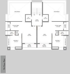 Project Image of 550.47 - 883.29 Sq.ft 3 BHK Apartment for buy in Akshar Aviary