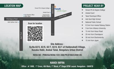 Project Image of 648.0 - 4144.75 Sq.ft Residential Plot Plot for buy in Nandi Garden