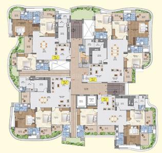 Project Image of 1282.0 - 1844.0 Sq.ft 3 BHK Apartment for buy in Veegaland Flora