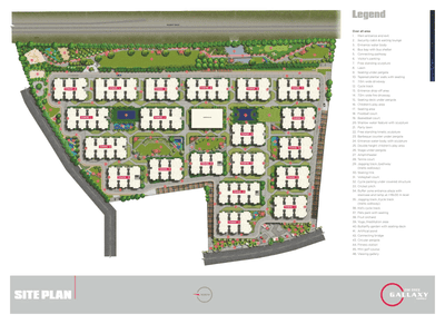 Project Image of 1285.0 - 2225.0 Sq.ft 2 BHK Apartment for buy in Om Sree Gallaxy