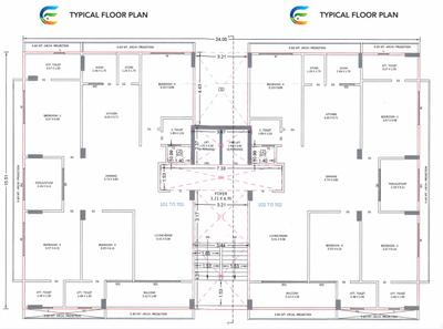 Project Image of 0.0 - 1488.54 Sq.ft 4 BHK Apartment for buy in OM Elite