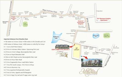 Project Image of 1050.0 - 1580.0 Sq.ft 2 BHK Apartment for buy in SLV Millennial