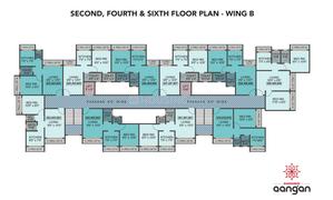 Project Image of 256.0 - 296.0 Sq.ft 1 BHK Apartment for buy in Samarth Shashwat Aangan Building Wing A And C