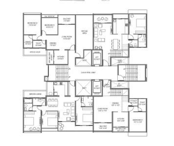 Project Image of 746.0 - 1363.0 Sq.ft 1 BHK Apartment for buy in Mantra Mirari Phase 2
